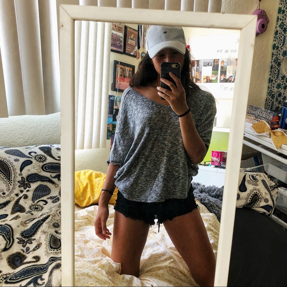 Loose Sweater Shirt